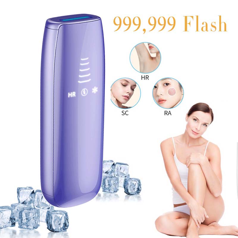 Home Ipl Hair Removal Sapphire Cooling - Customize Logo Packaging Home Use Handheld