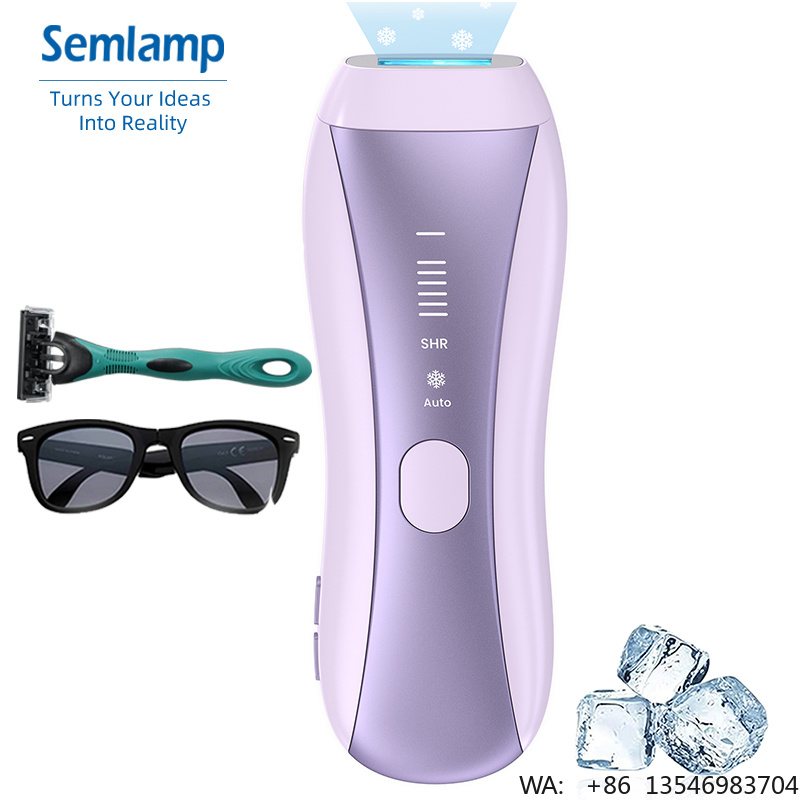 Home Ipl Hair Removal Sapphire Cooling - At-Home Permanent Hair Removal Device, IPL
