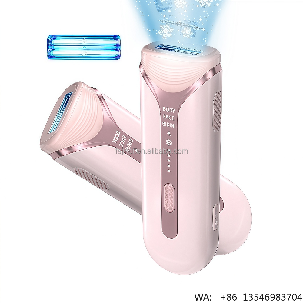 Home Ipl Hair Removal Sapphire Cooling - 2025 Newest Double Lamp Sapphire Ice
