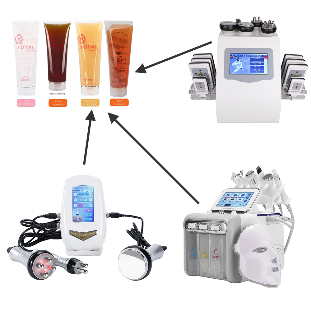 300g Ultrasonic Gel for 40K Ca - огляд і ціна Cooling Gel For Laser Hair Removal