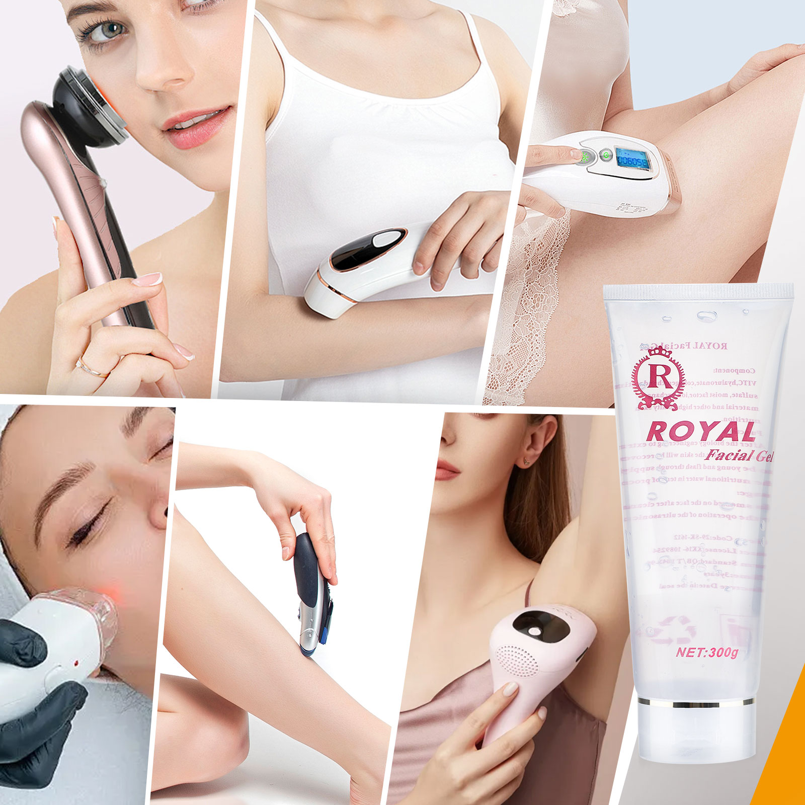300g Ultrasonic Gel for 40K Ca - огляд і ціна Cooling Gel For Laser Hair Removal
