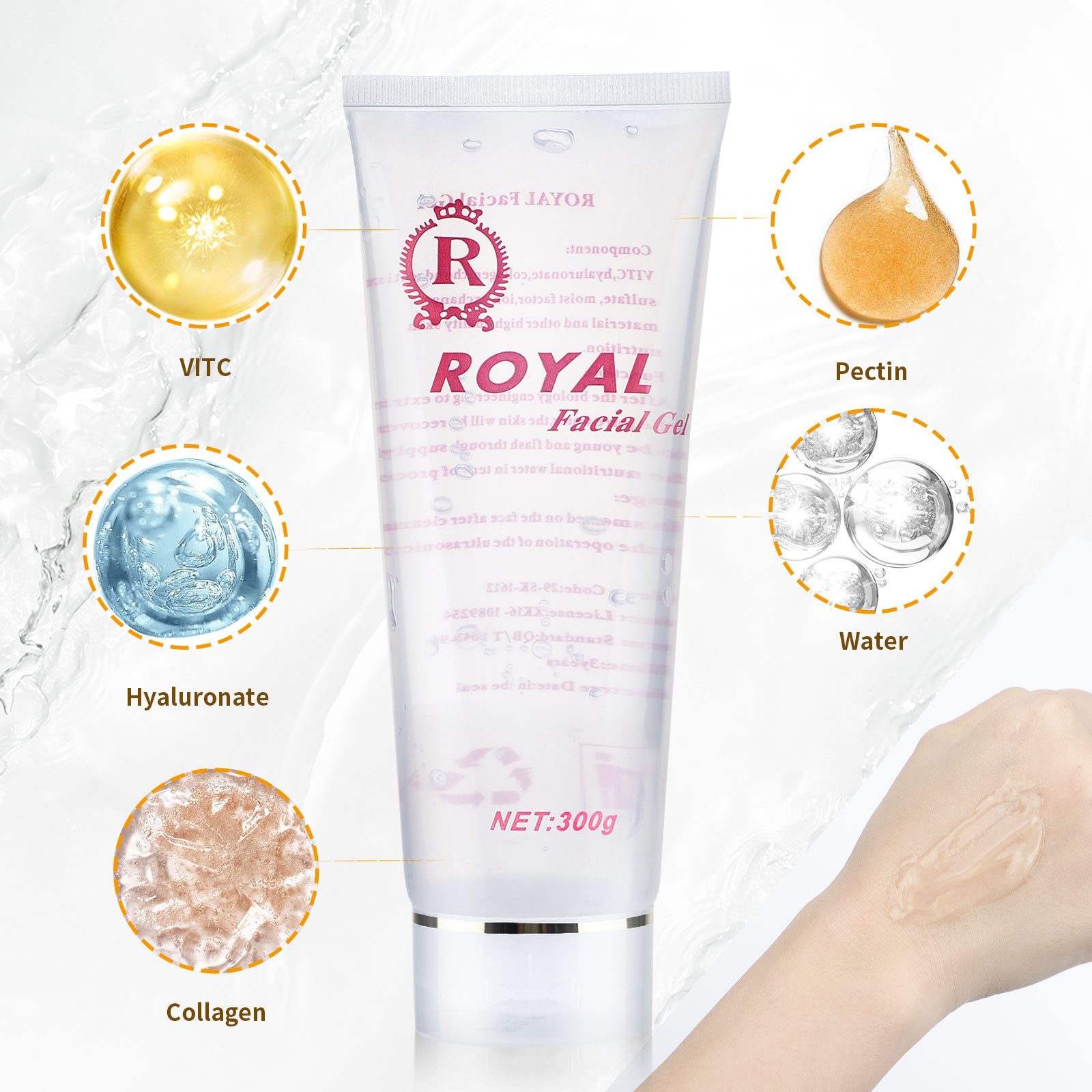 300g Ultrasonic Gel for 40K Ca - огляд і ціна Cooling Gel For Laser Hair Removal