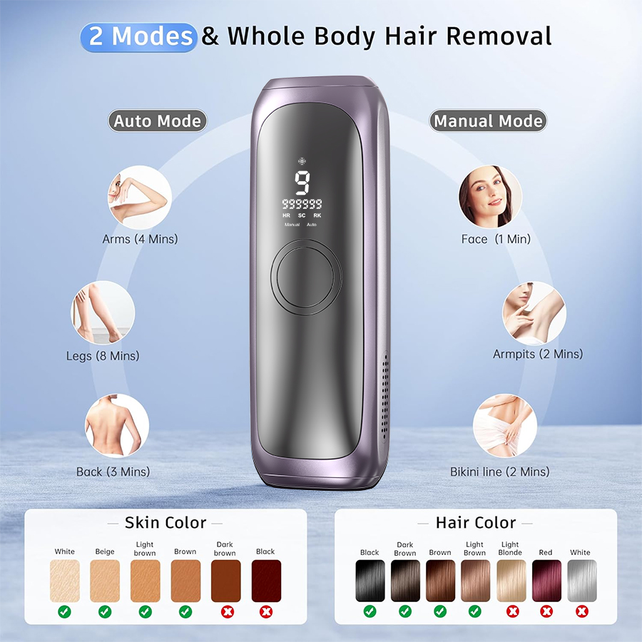 Portable Professional Cooling  - огляд і ціна Home Ipl Hair Removal Sapphire Cooling
