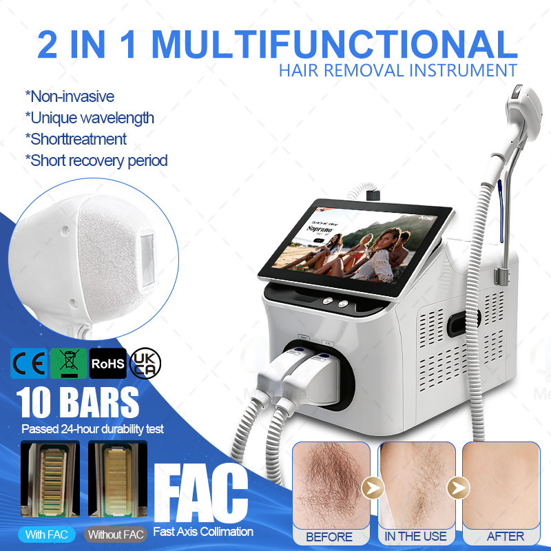 Desktop 2‑In‑1 Diode Laser ND  - огляд і ціна Nd Yag Laser Tattoo Removal Machine