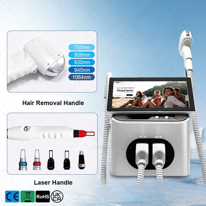 Desktop 2‑In‑1 Diode Laser ND  - огляд і ціна Nd Yag Laser Tattoo Removal Machine