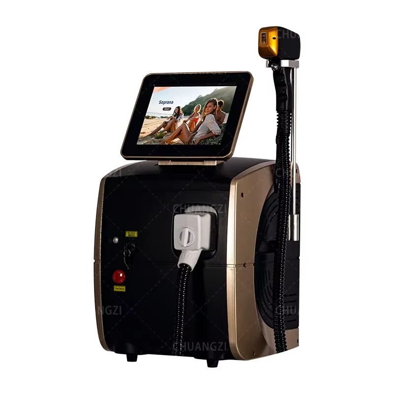 808nm 755nm 1064nm Diode Laser - огляд і ціна Alexandrite Laser Hair Removal Machine