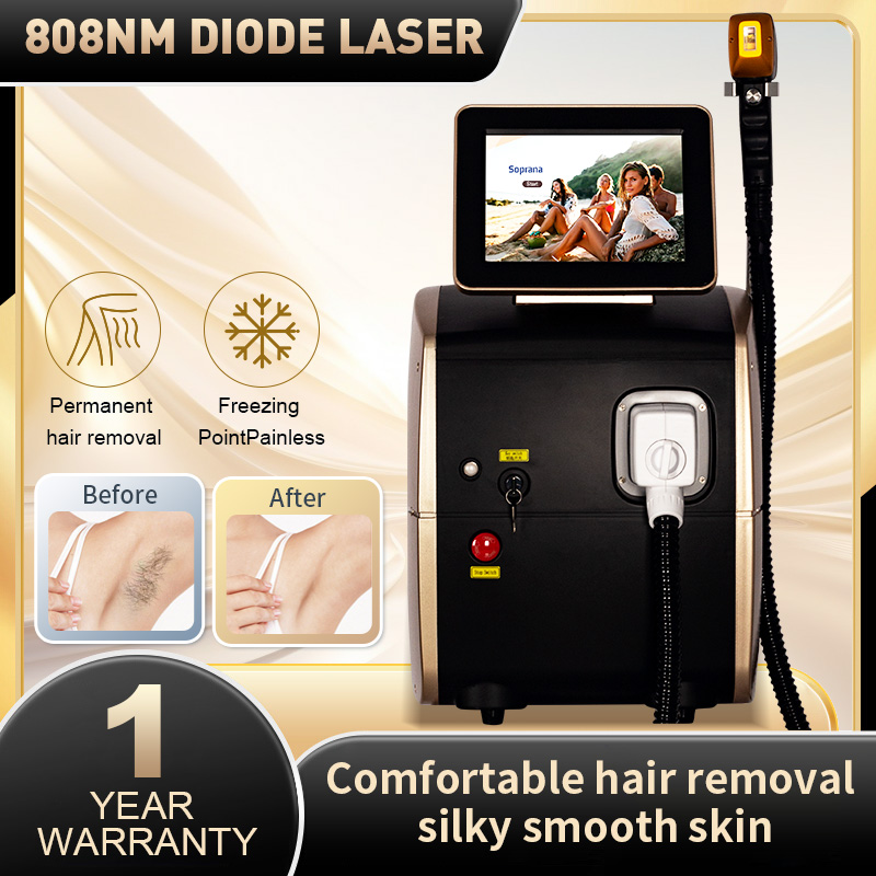 808nm 755nm 1064nm Diode Laser - огляд і ціна Alexandrite Laser Hair Removal Machine