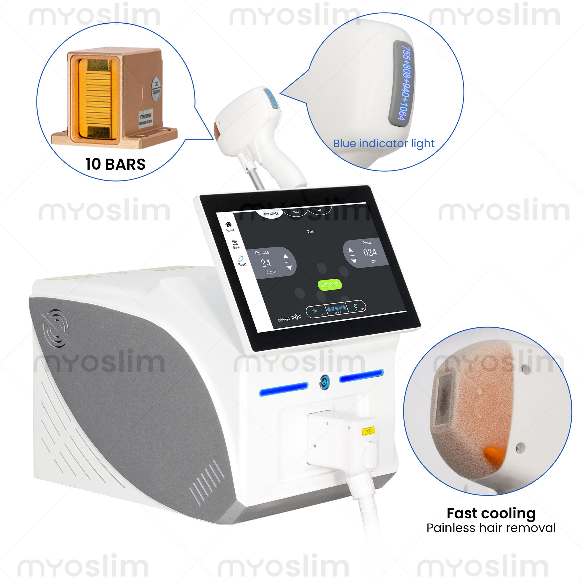 Depiladoras De Mujer Professio - огляд і ціна Alexandrite Laser Hair Removal Machine