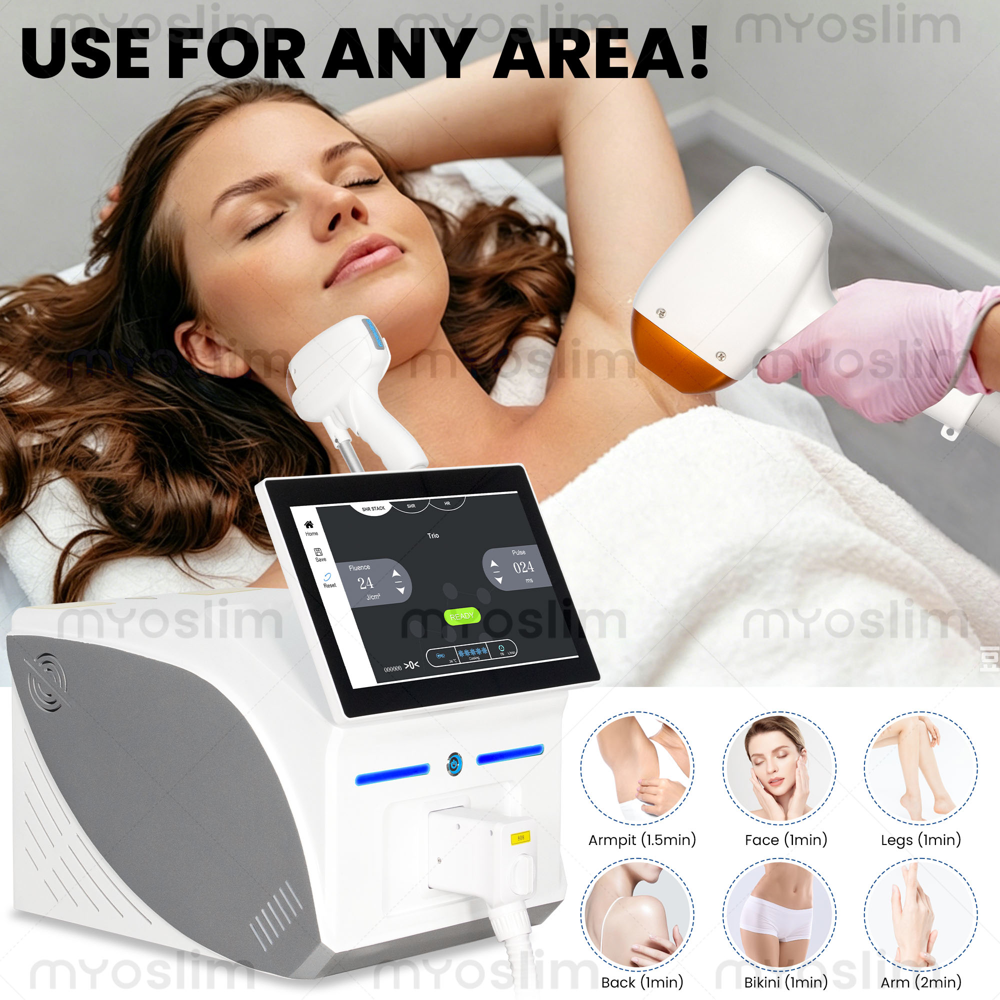 Depiladoras De Mujer Professio - огляд і ціна Alexandrite Laser Hair Removal Machine