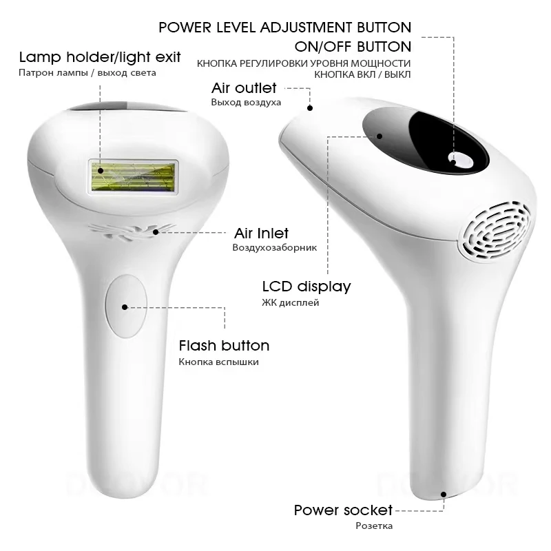 10 Beauty Care IPL Hair Remova - огляд і ціна Ipl Hair Removal Handset Permanent