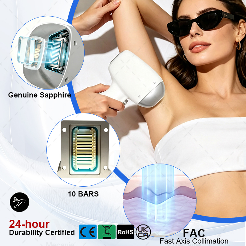 808nm Diode Laser Hair Removal - огляд і ціна Alexandrite Laser Hair Removal Machine