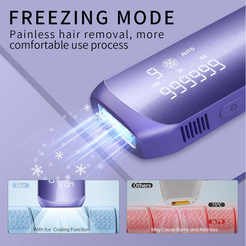 Mini Ice Cooling IPL Hair Remo - огляд і ціна Ipl Hair Removal Handset Permanent