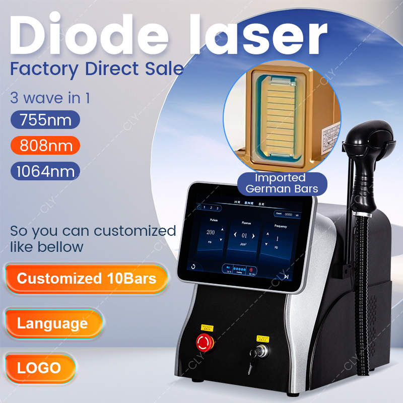 808nm Diode Laser Hair Removal - огляд і ціна Alexandrite Laser Hair Removal Machine