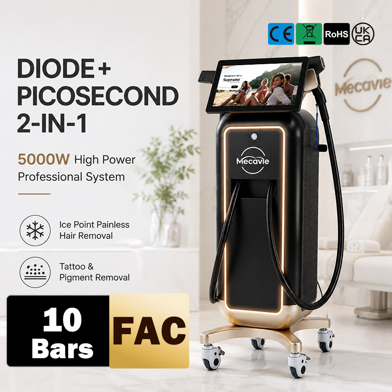 5000W portable 2026 NEW Sopran - огляд і ціна Ice Titanium Diode Laser Machine