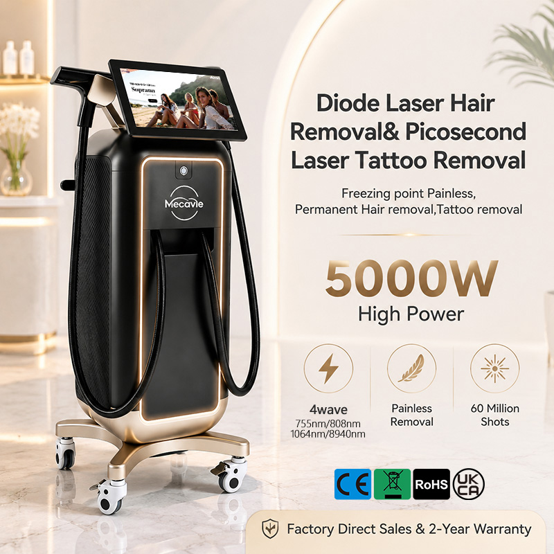5000W portable 2026 NEW Sopran - огляд і ціна Ice Titanium Diode Laser Machine