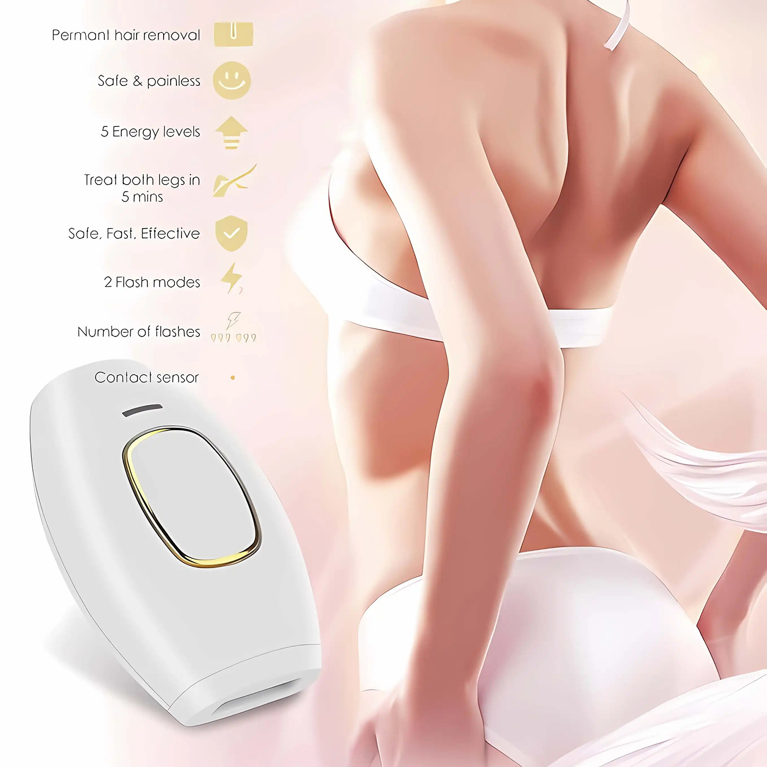 Laser Epilator IPL Hair Remova - огляд і ціна Opt Ipl Laser Hair Removal Machine