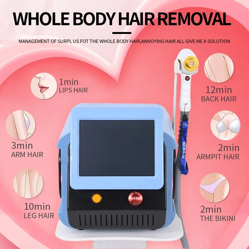 Professional 2026 Diode Laser  - огляд і ціна Diode Laser Hair Removal 808Nm 755Nm 1064Nm