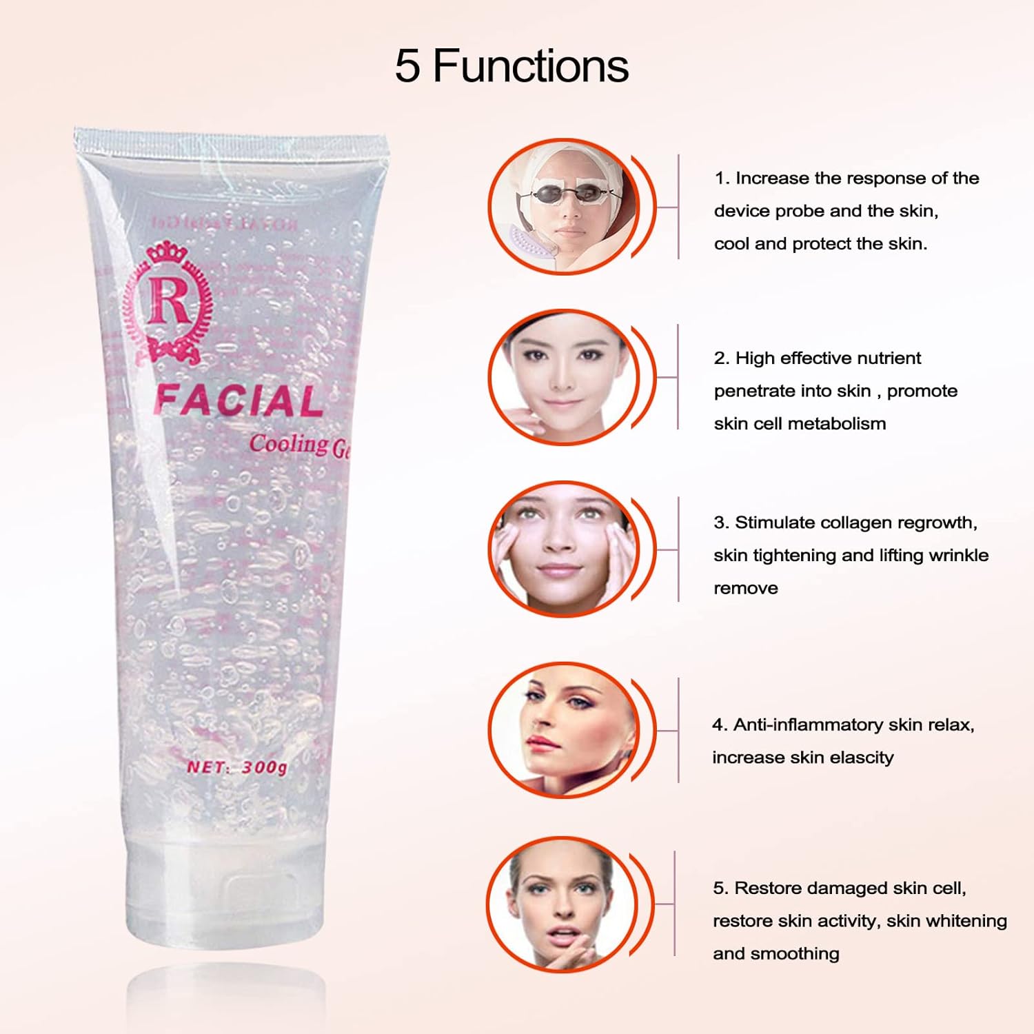 300ML Face Conductive Slimming - огляд і ціна Cooling Gel For Laser Hair Removal